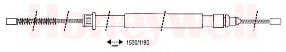 Imagine Cablu, frana de parcare BENDIX 432168B