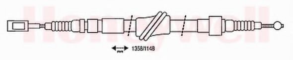 Imagine Cablu, frana de parcare BENDIX 432632B