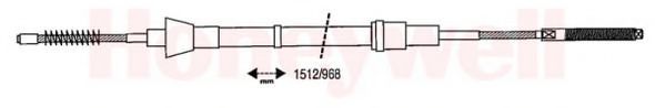 Imagine Cablu, frana de parcare BENDIX 432826B