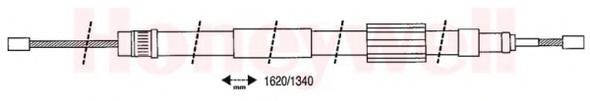 Imagine Cablu, frana de parcare BENDIX 432878B