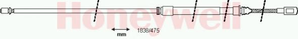 Imagine Cablu, frana de parcare BENDIX 432898B