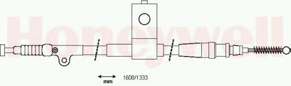 Imagine Cablu, frana de parcare BENDIX 434367B