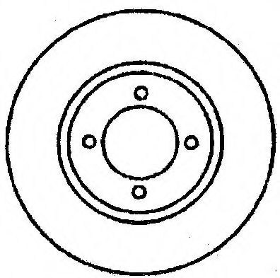 Imagine Disc frana BENDIX 561048B