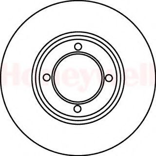 Imagine Disc frana BENDIX 561059B