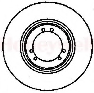 Imagine Disc frana BENDIX 561098B