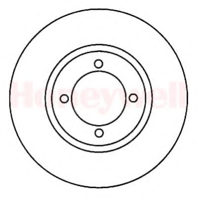 Imagine Disc frana BENDIX 561105B