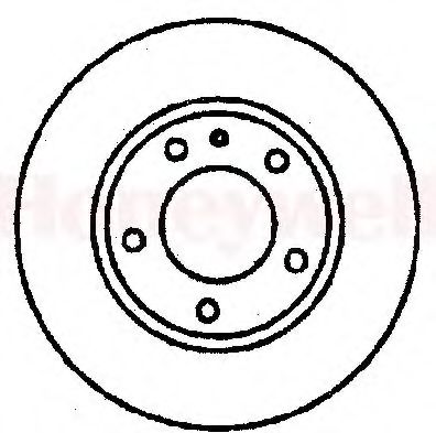 Imagine Disc frana BENDIX 561123B