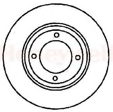 Imagine Disc frana BENDIX 561139B