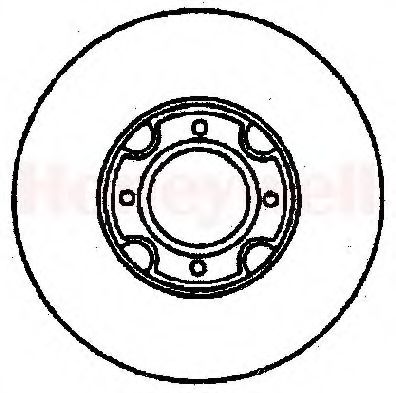 Imagine Disc frana BENDIX 561163B