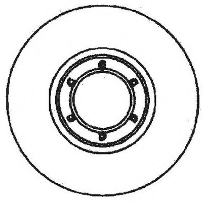 Imagine Disc frana BENDIX 561171B