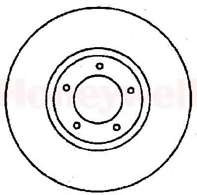 Imagine Disc frana BENDIX 561172B