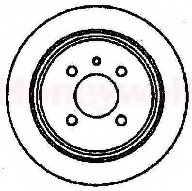 Imagine Disc frana BENDIX 561175B