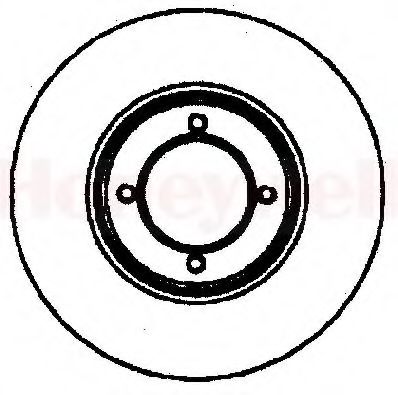 Imagine Disc frana BENDIX 561232B