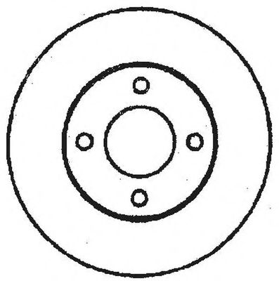 Imagine Disc frana BENDIX 561239B