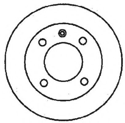 Imagine Disc frana BENDIX 561251B