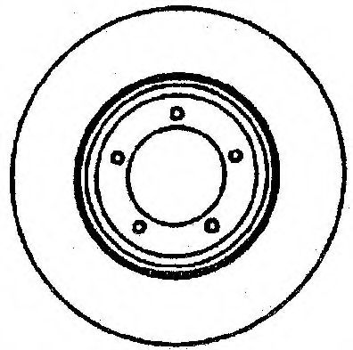 Imagine Disc frana BENDIX 561282B