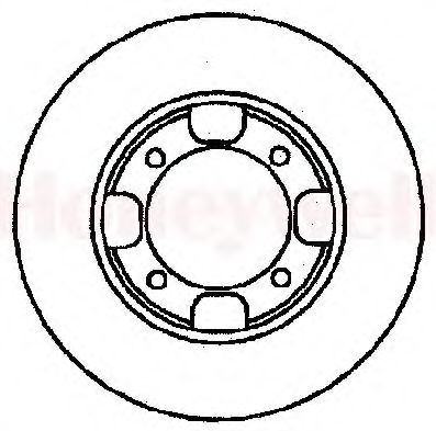 Imagine Disc frana BENDIX 561286B