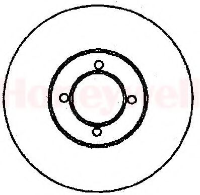 Imagine Disc frana BENDIX 561318B