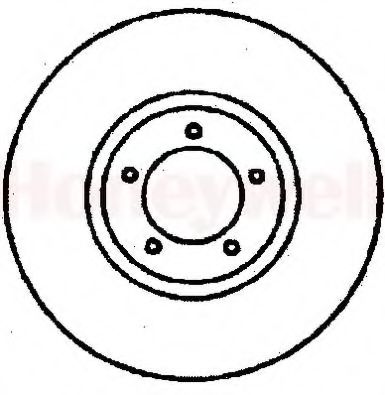 Imagine Disc frana BENDIX 561376B