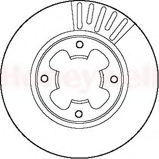 Imagine Disc frana BENDIX 561423B