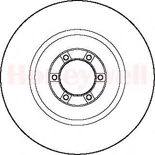 Imagine Disc frana BENDIX 561467B