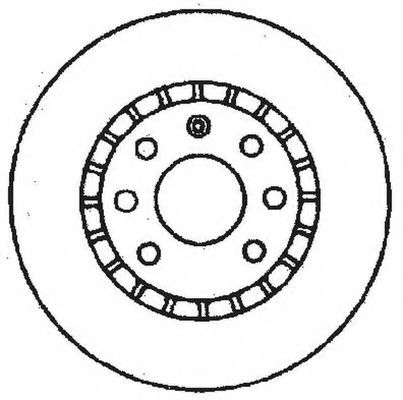 Imagine Disc frana BENDIX 561488B