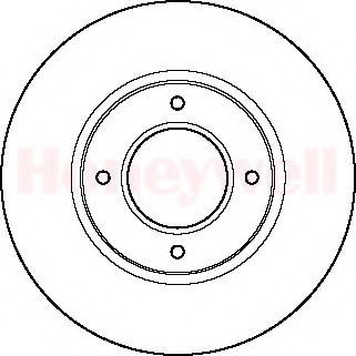 Imagine Disc frana BENDIX 561494B