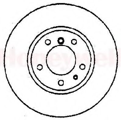 Imagine Disc frana BENDIX 561525B