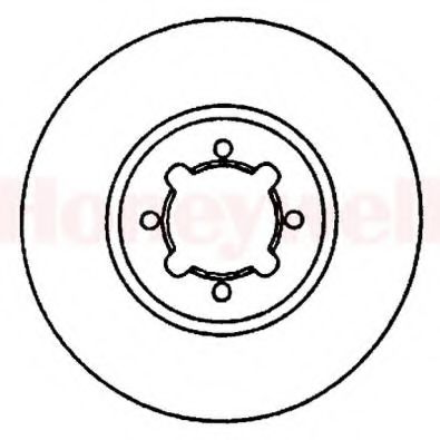 Imagine Disc frana BENDIX 561529B