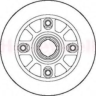 Imagine Disc frana BENDIX 561540B