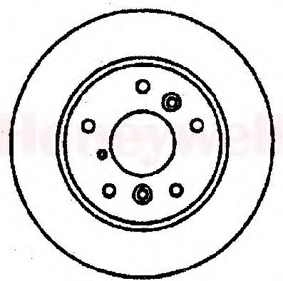 Imagine Disc frana BENDIX 561568B