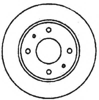 Imagine Disc frana BENDIX 561582BC