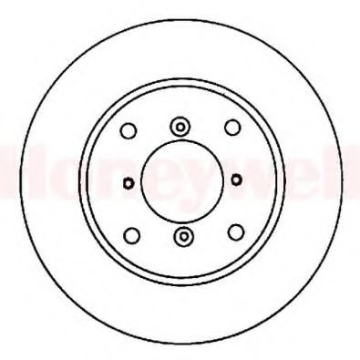 Imagine Disc frana BENDIX 561599B