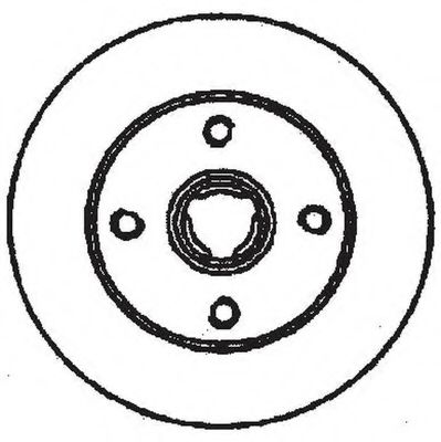 Imagine Disc frana BENDIX 561620BC