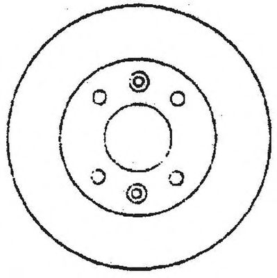 Imagine Disc frana BENDIX 561660B