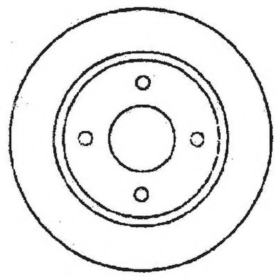 Imagine Disc frana BENDIX 561663B