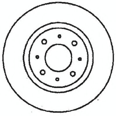 Imagine Disc frana BENDIX 561680BC