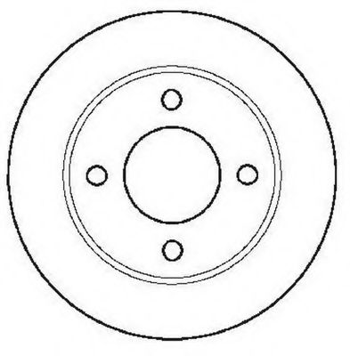 Imagine Disc frana BENDIX 561683B