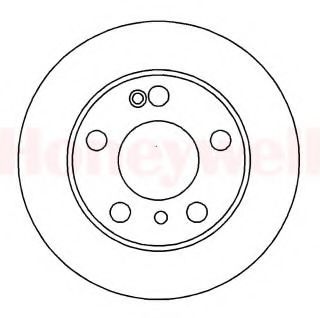 Imagine Disc frana BENDIX 561684B