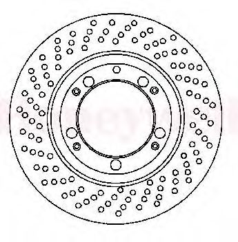 Imagine Disc frana BENDIX 561802B