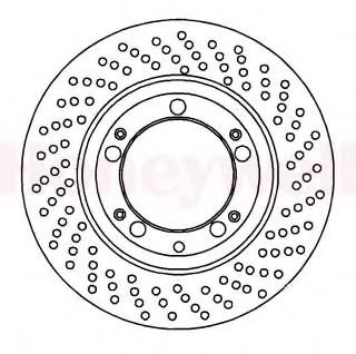 Imagine Disc frana BENDIX 561803B