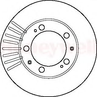 Imagine Disc frana BENDIX 561806B