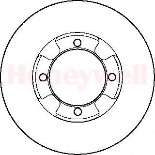 Imagine Disc frana BENDIX 561816B