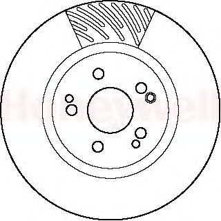 Imagine Disc frana BENDIX 561878B