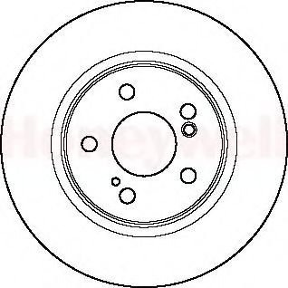 Imagine Disc frana BENDIX 561879B