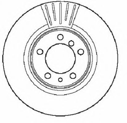 Imagine Disc frana BENDIX 561948B