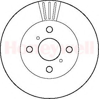 Imagine Disc frana BENDIX 561974B