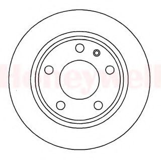 Imagine Disc frana BENDIX 561989B