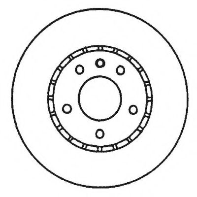 Imagine Disc frana BENDIX 561991B