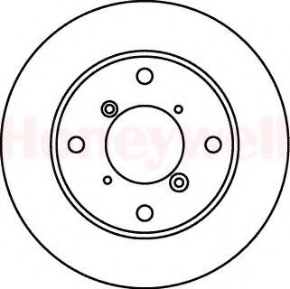 Imagine Disc frana BENDIX 562015B